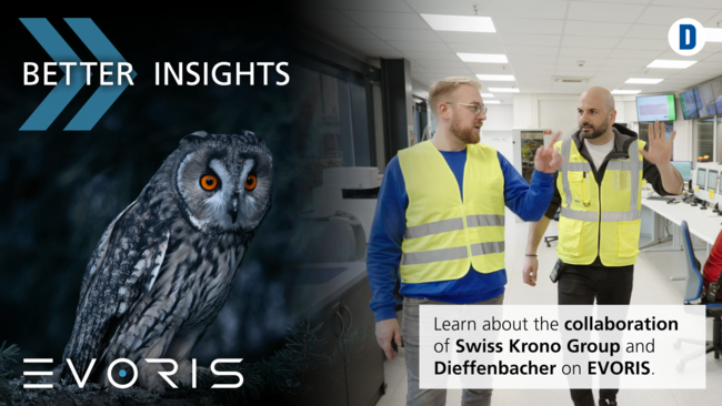 Dieffenbacher EVORIS Video: Collaboration of Swiss Krono Group and Dieffenbacher